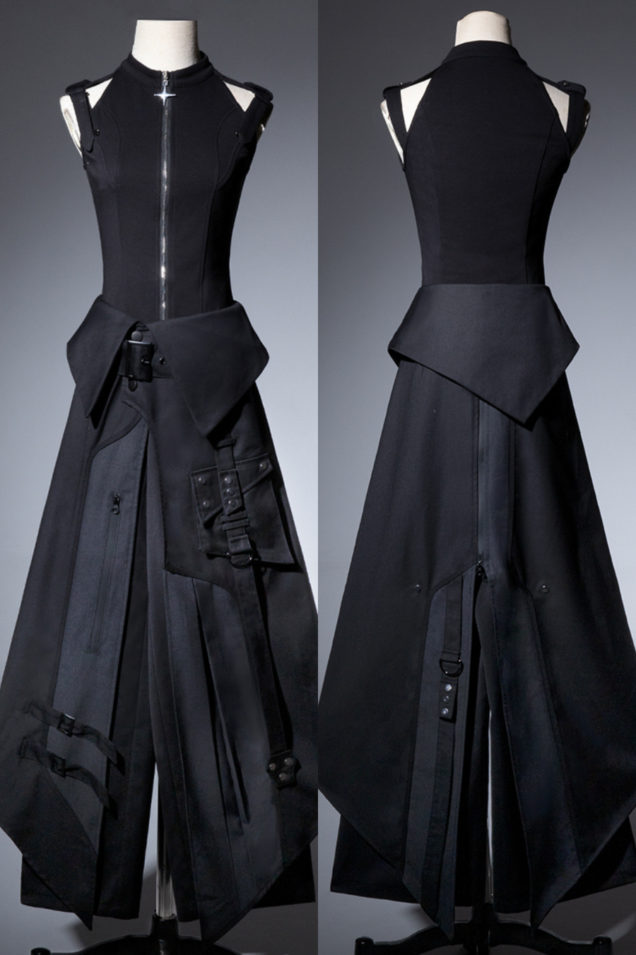 ニュートラルスタイルダーククールセットアップ