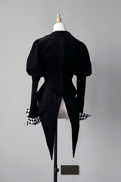 [deposit] Mr. Rabbit Lolita Alice style playing card jacket [reservation remarks size]