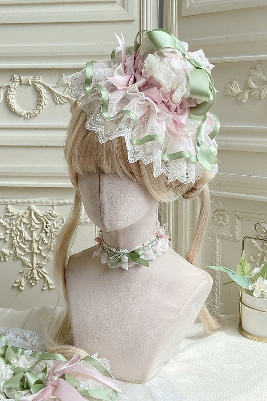 【5月8日予約締切】ピンク×グリーン/ブルー×イエローフェアリープリンセスロリータシリーズアクセサリー