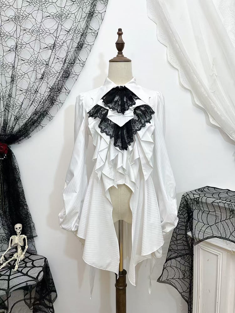 【12月29日予約締切】ダークゴシックエレガントレースフリルジャボ