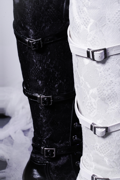 【4月4日予約締切】レースゴシックスエードレースアップブーツ