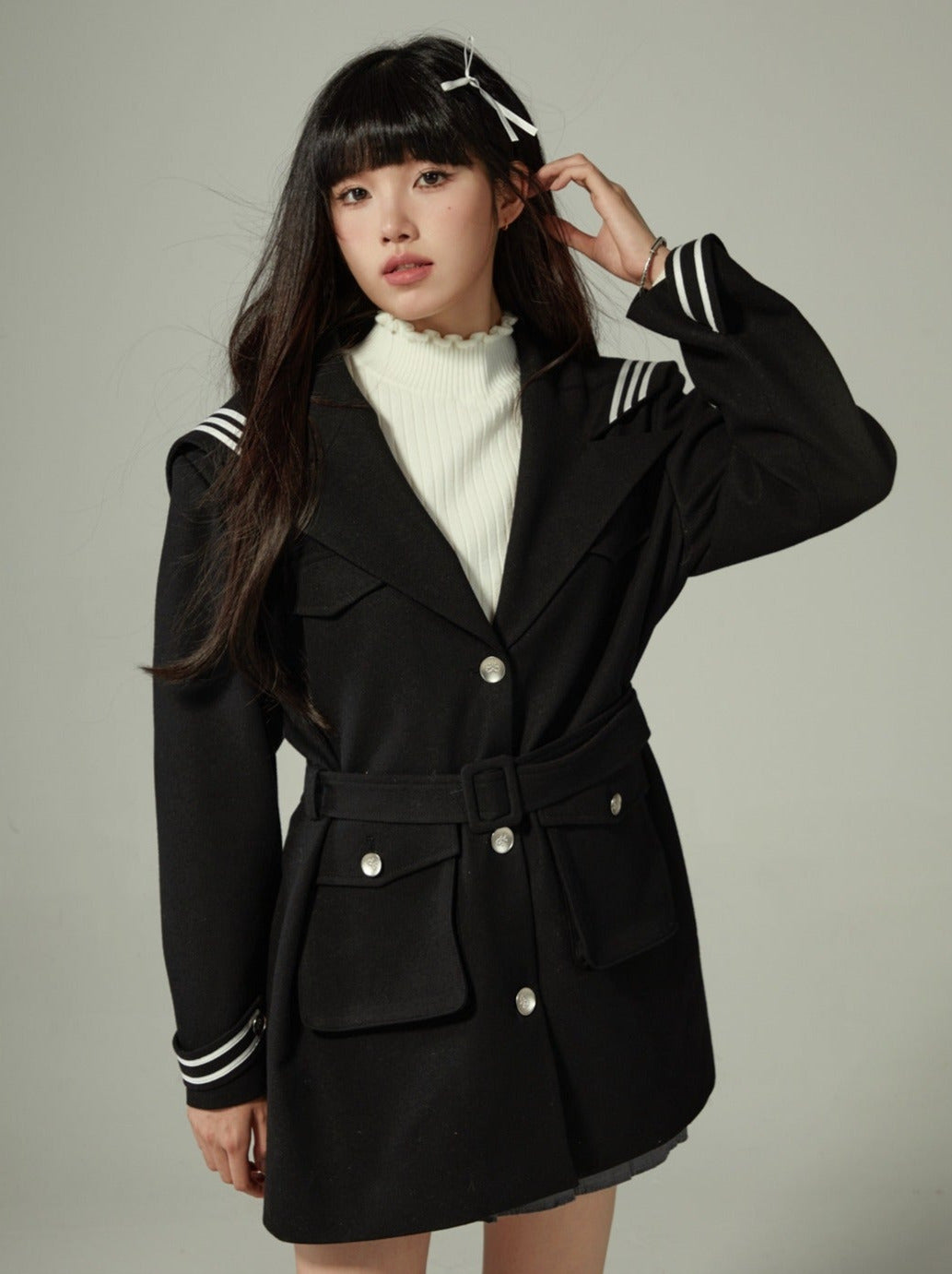 Sailor on sale collar coat