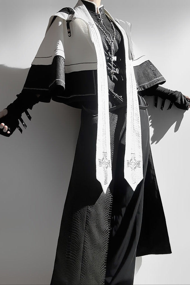 Gothic cape + shorts + long pants
