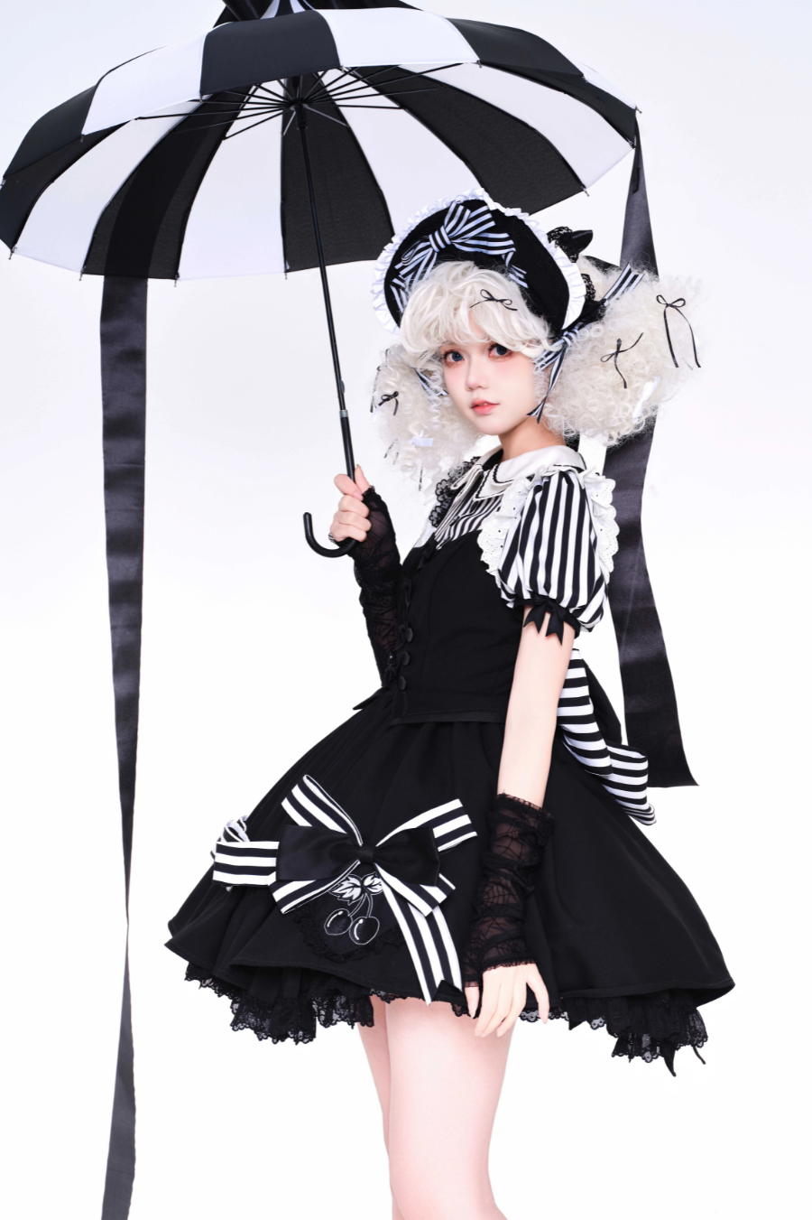 [Pre-Order] Gothic Circus Lolita Dress + Accessories