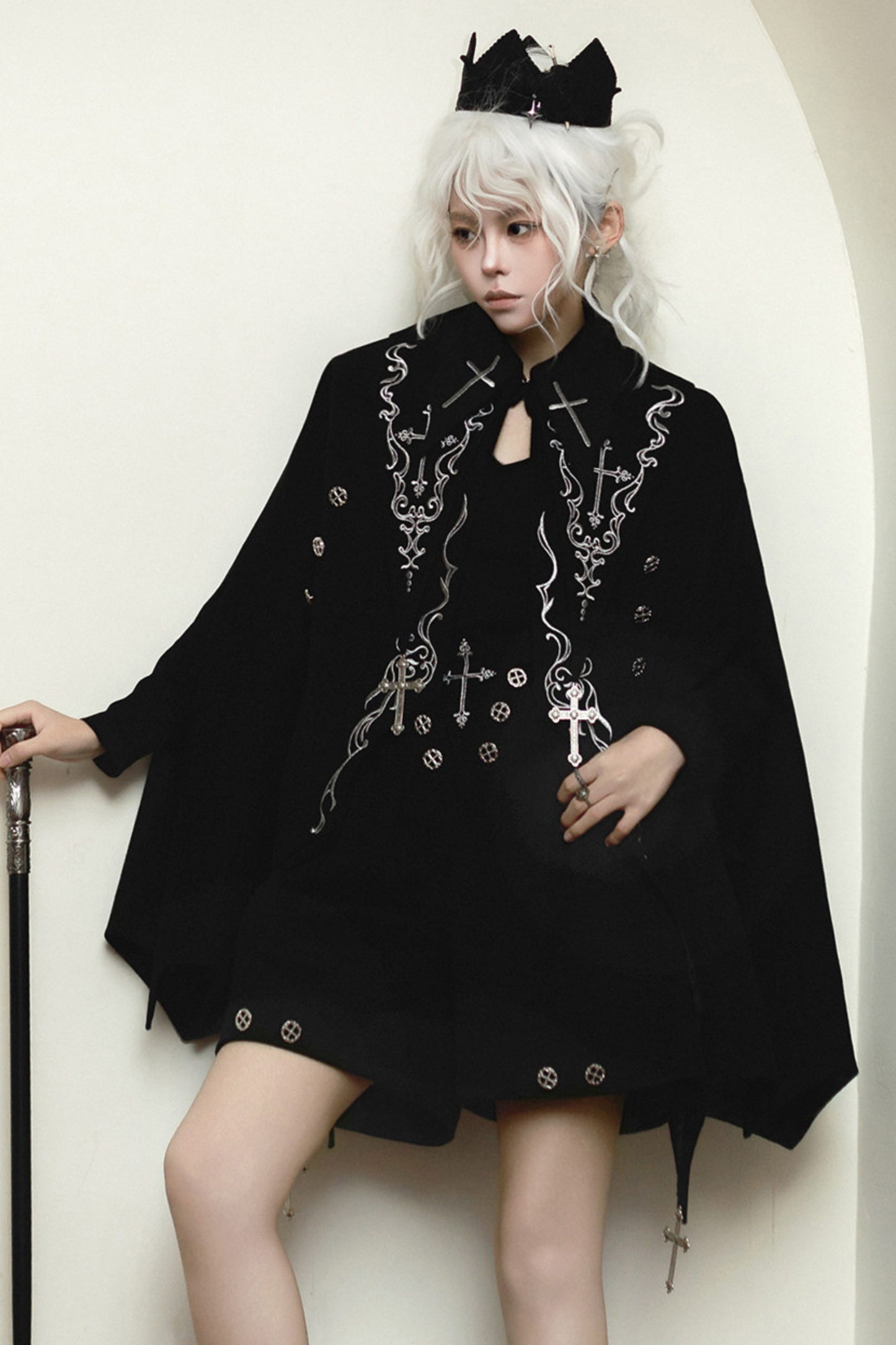 エターナルナイトゴシックケープ+トップス+パンツ