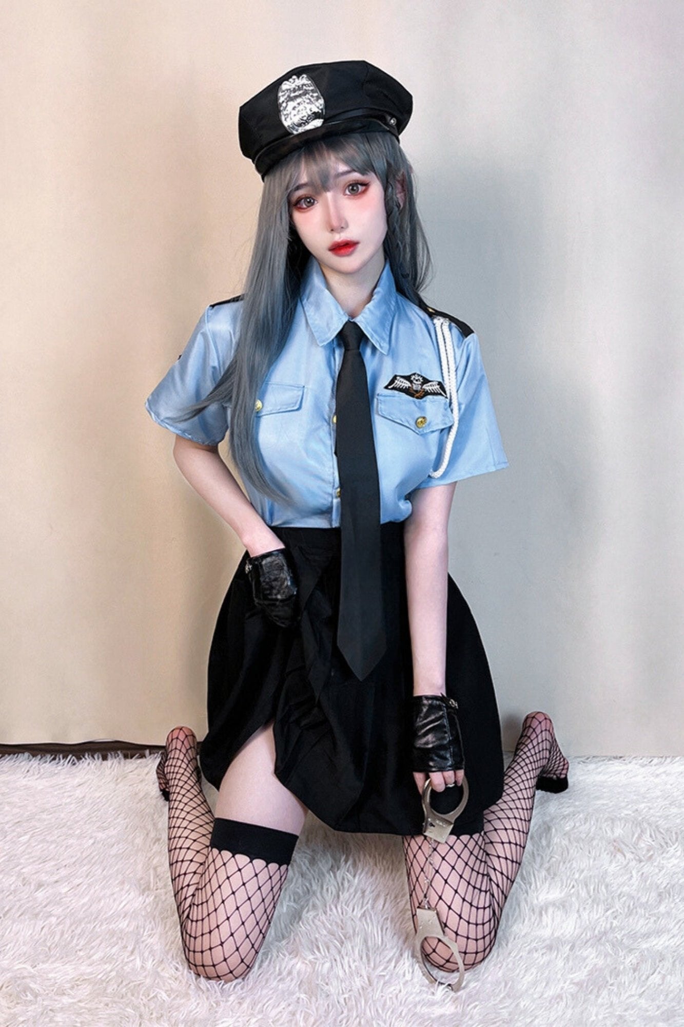 Police Cosplay Costume Set