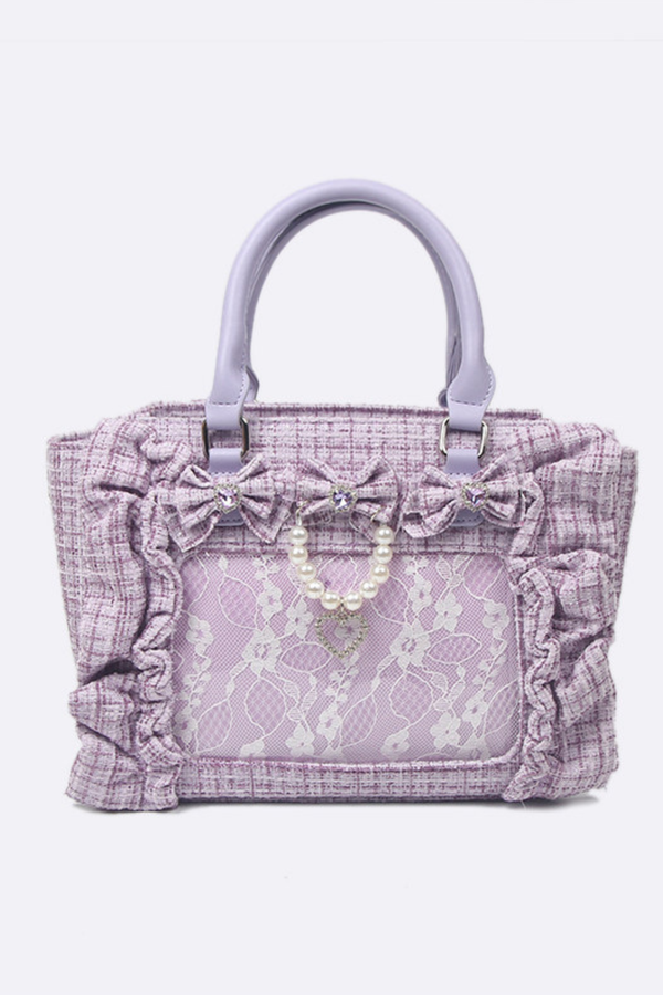 Frilled Sleeve Sweet Bag