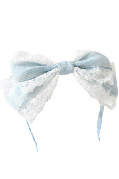 Light Blue Flower Lolita Accessories