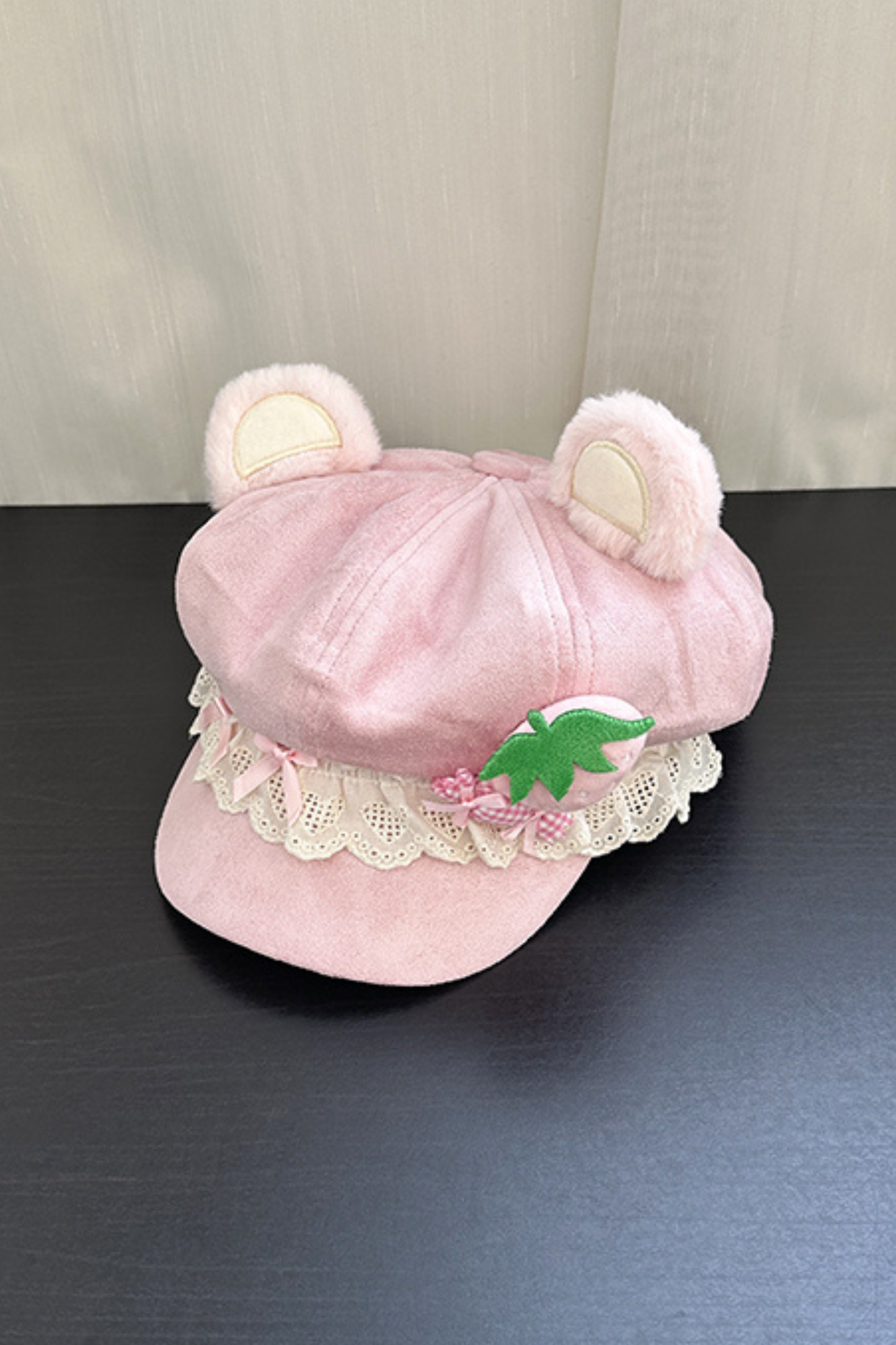 Strawberry Bear Hat