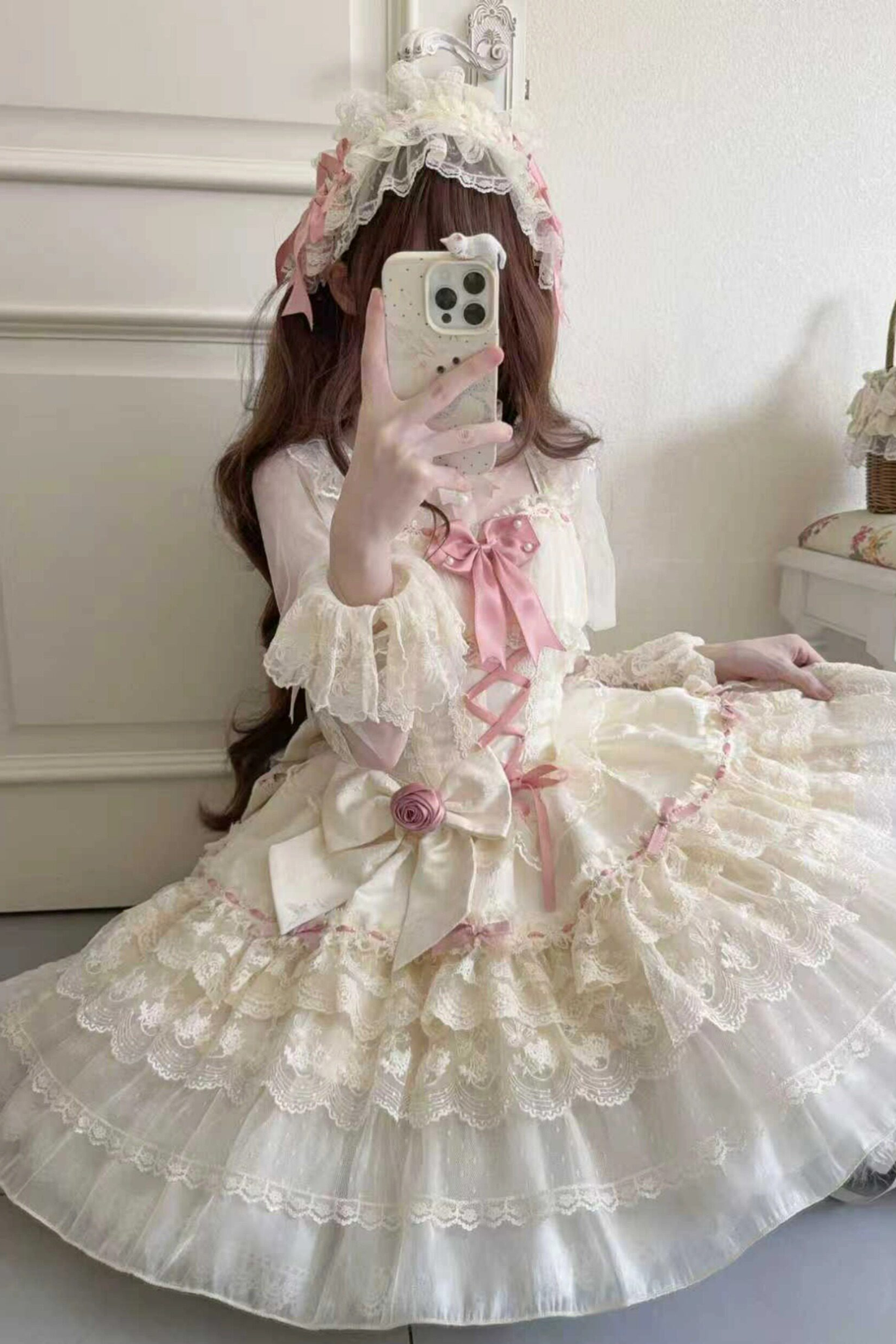 프린세스 큐트 스위트 로리타 드레스 + 테일