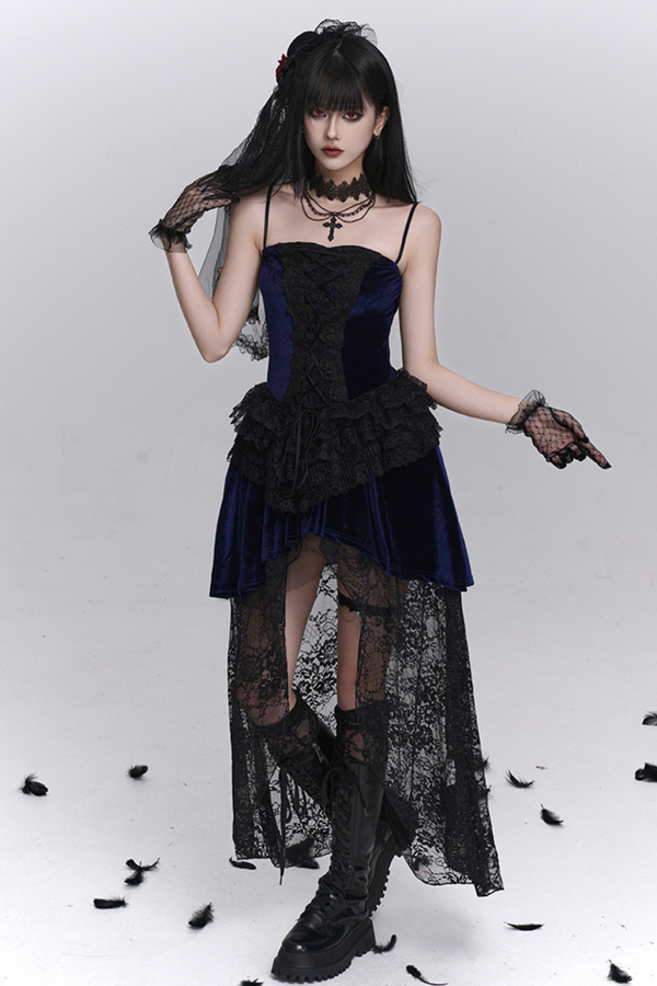 ゴーストガールキャミソールドレス＋ジャケット