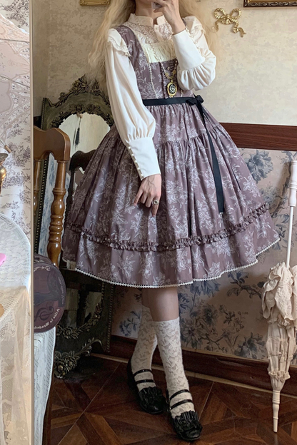 Sketch Wild Rose Elegant Lolita Jumperskirt