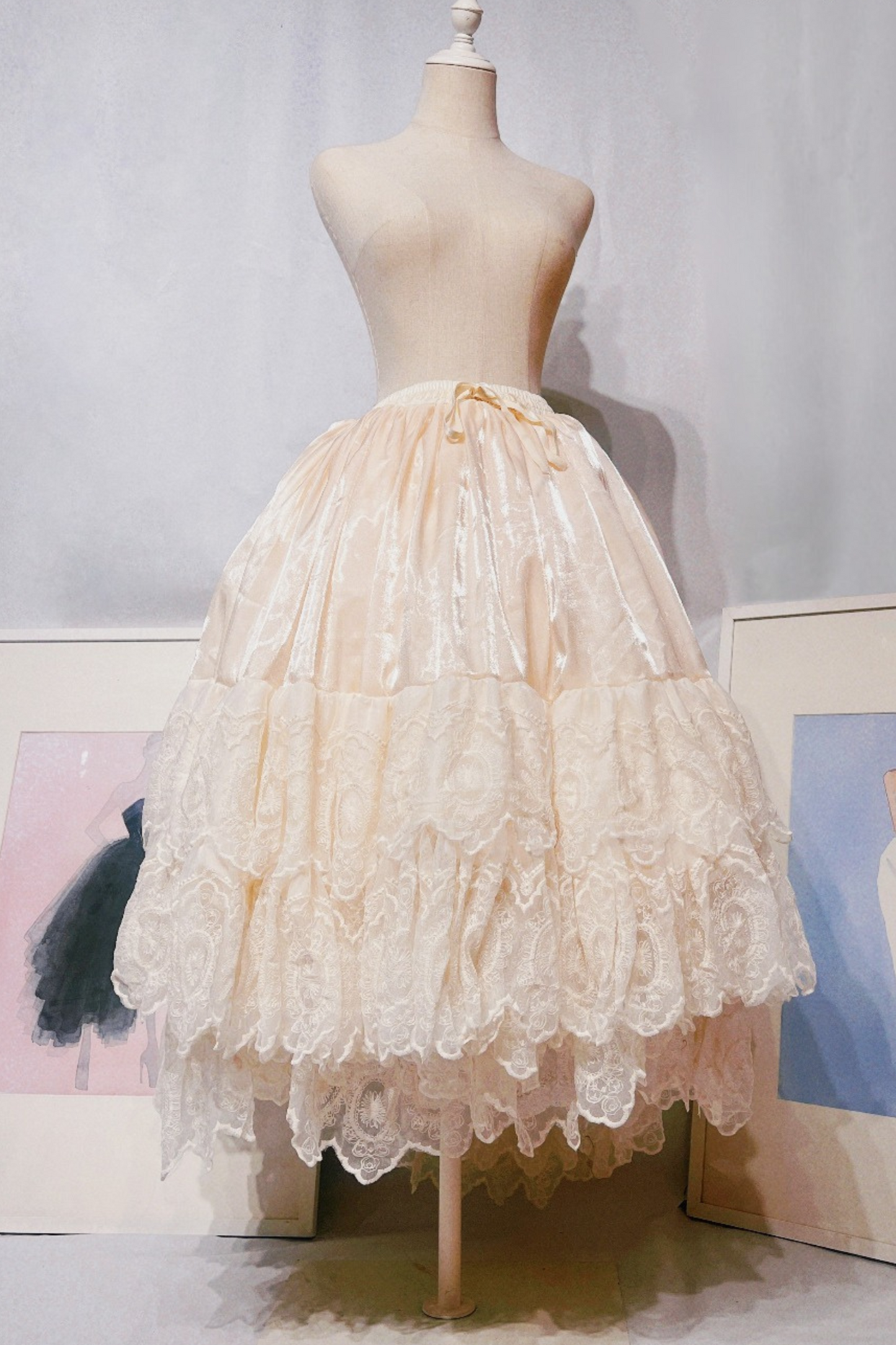 Marguerite Frill Petticoat Skirt