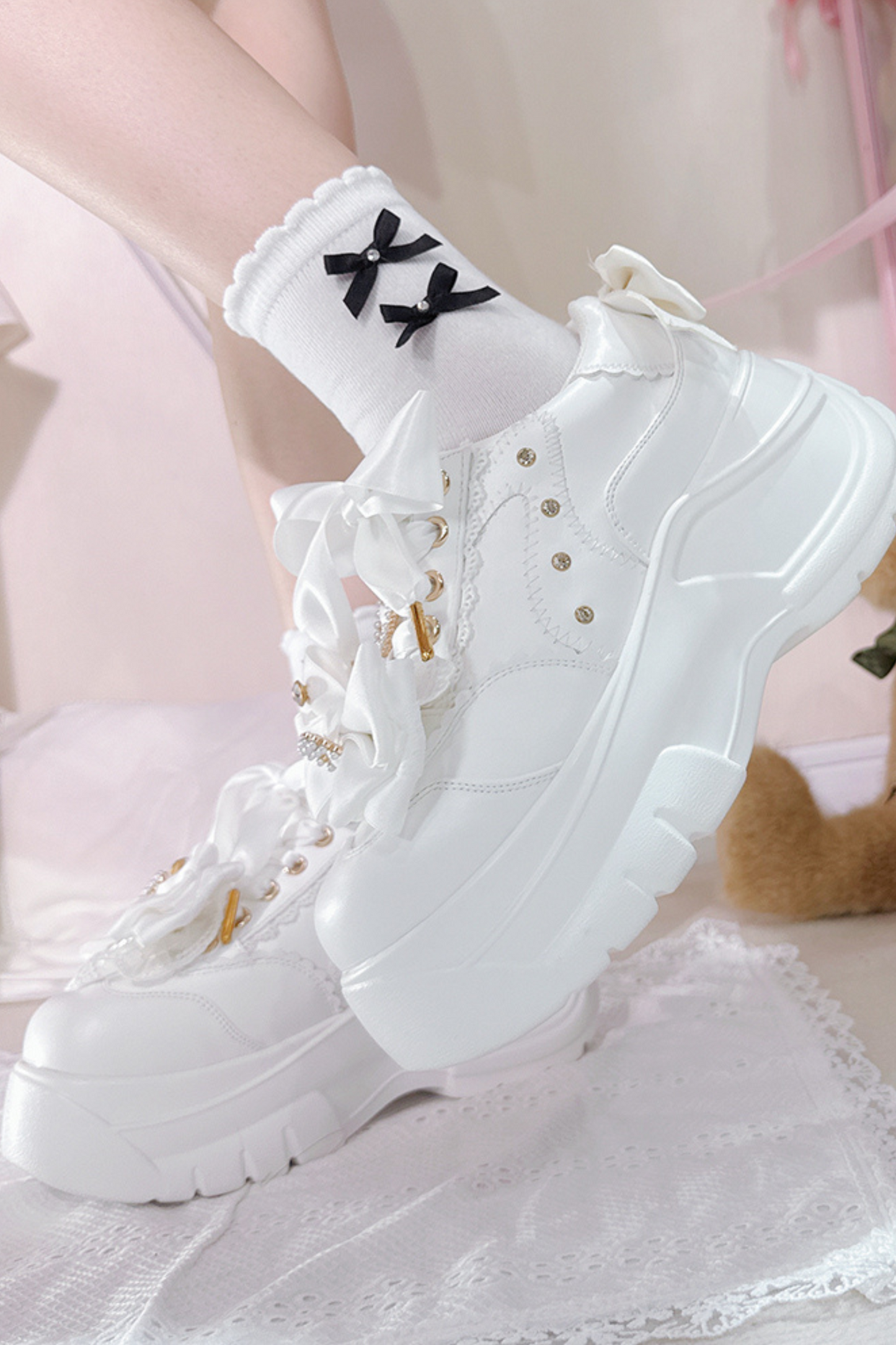 ハートバブルマフィンシューズ