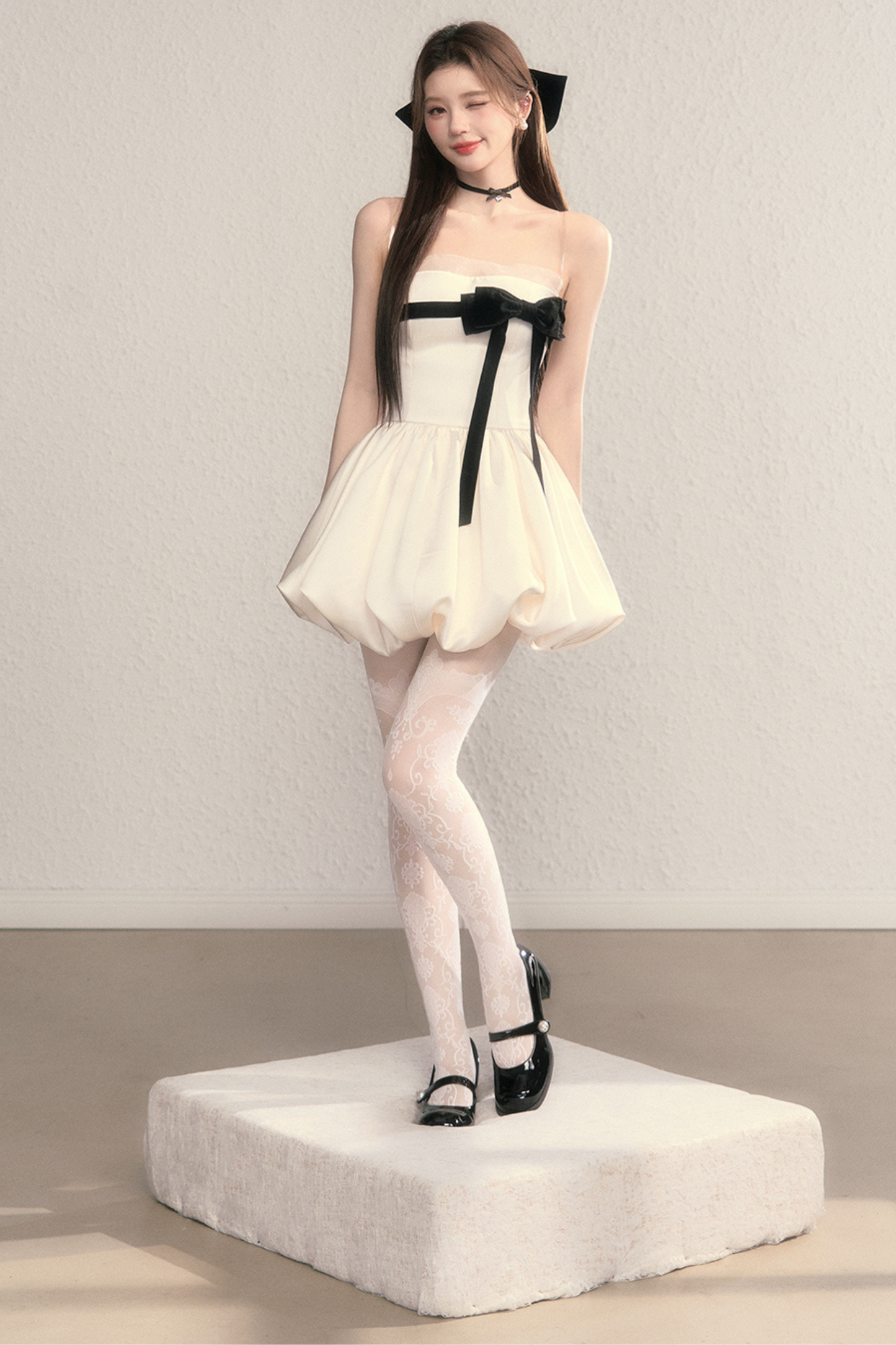 ピュアガールバルンオフショルダードレス