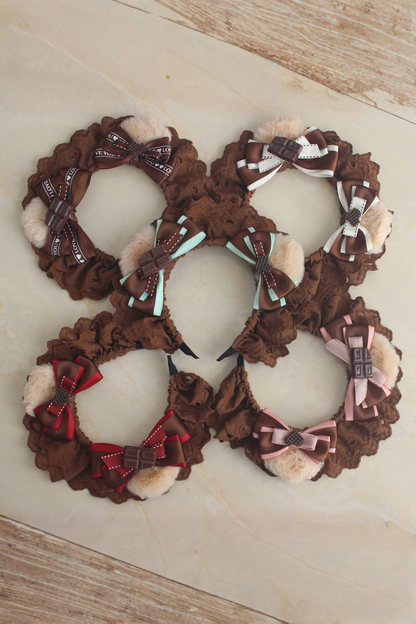 チョコレートベアイヤーカチューシャ