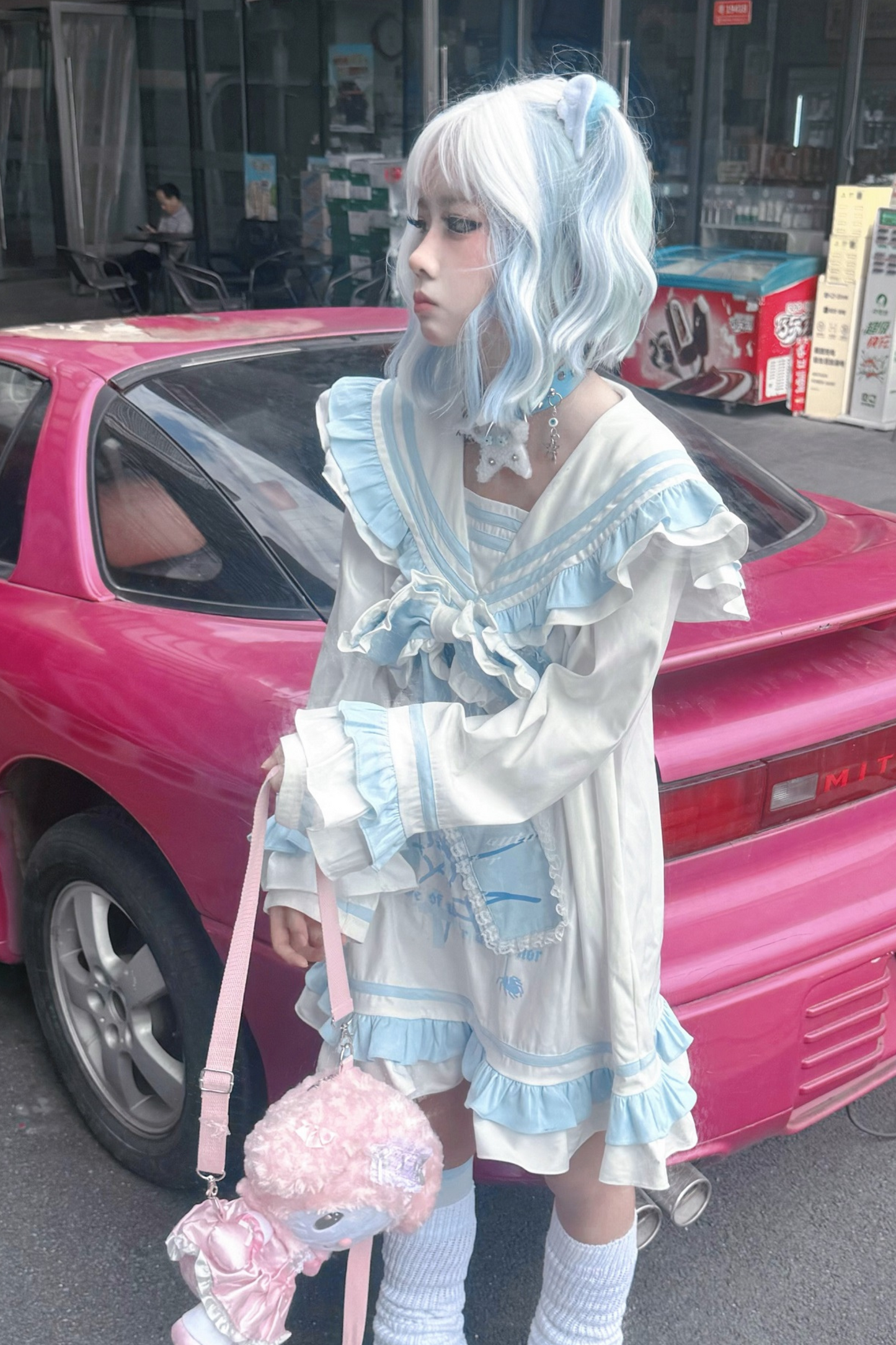 【天使界隈】フリルセーラーサブカルワンピース