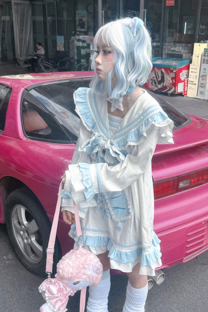 【天使界隈】フリルセーラーサブカルワンピース