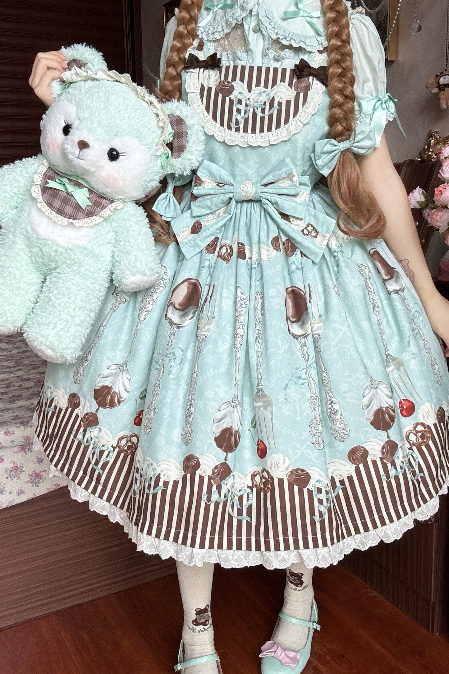 Sweet Mint Doll Lolita Dress