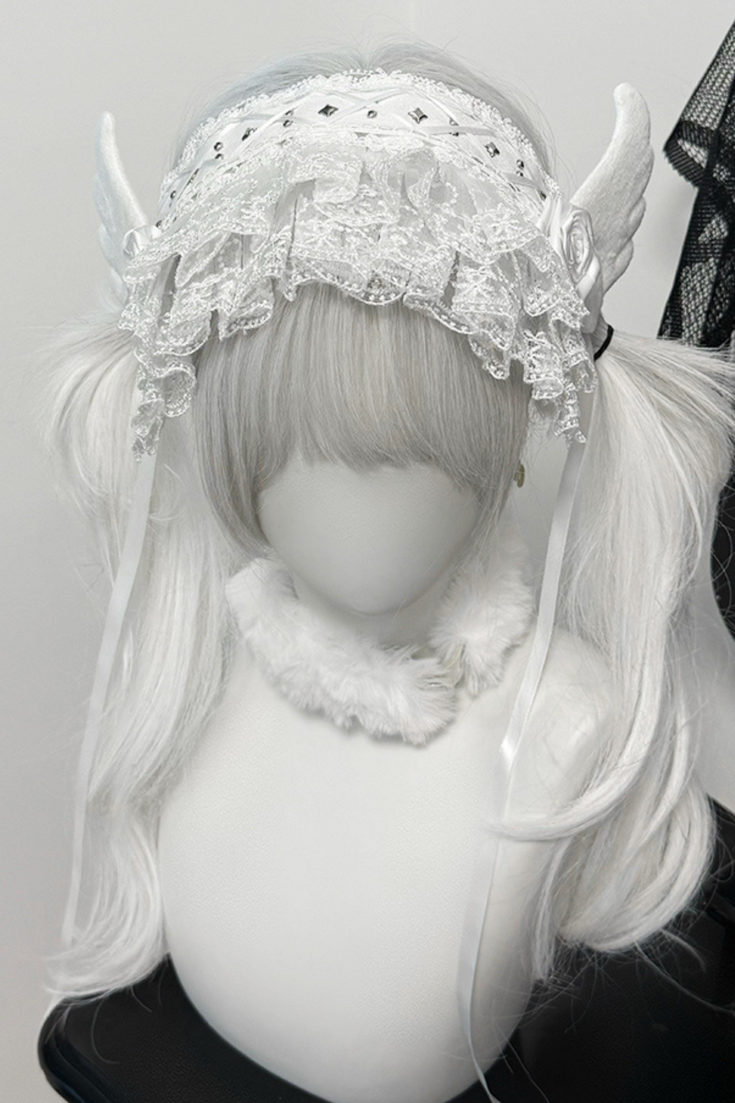 Subculture White Gothic Headband