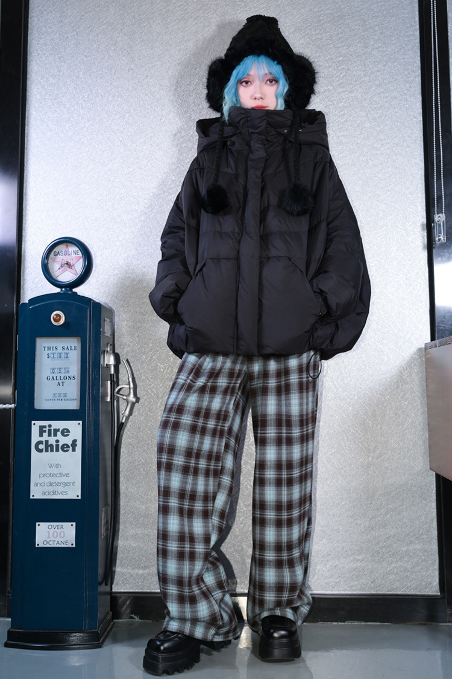 White Duck Hooded Down Jacket