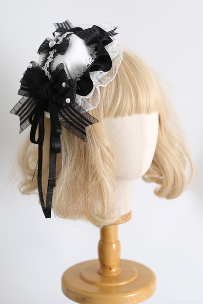 モノクロシックフロルドールロリータアクセサリー