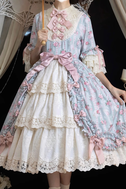 エレガントプリンセススリーブロリータドレス