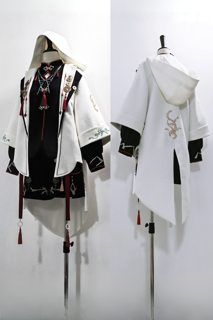 【12月26日予約締切】マウンテンゴーストチャイナプリンスフーディージャケットスーツ＋タッセルネックレス