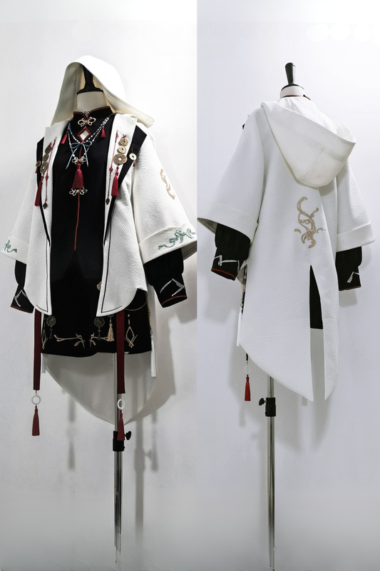 【12月26日予約締切】マウンテンゴーストチャイナプリンスフーディージャケットスーツ＋タッセルネックレス