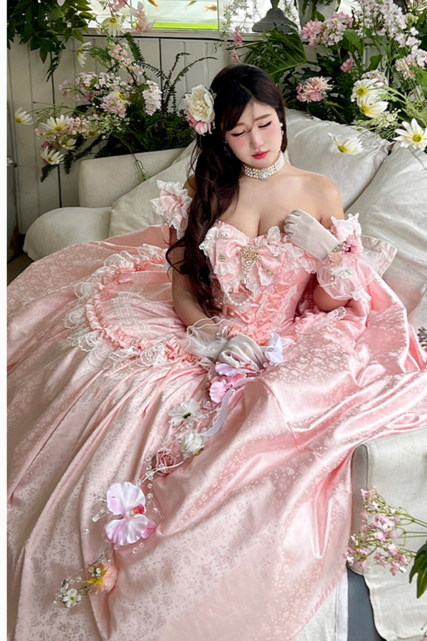 Off-Shoulder Sweet Kula Lolita Dress