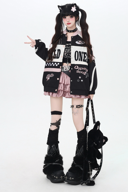 Street Retro American Bike Jacket