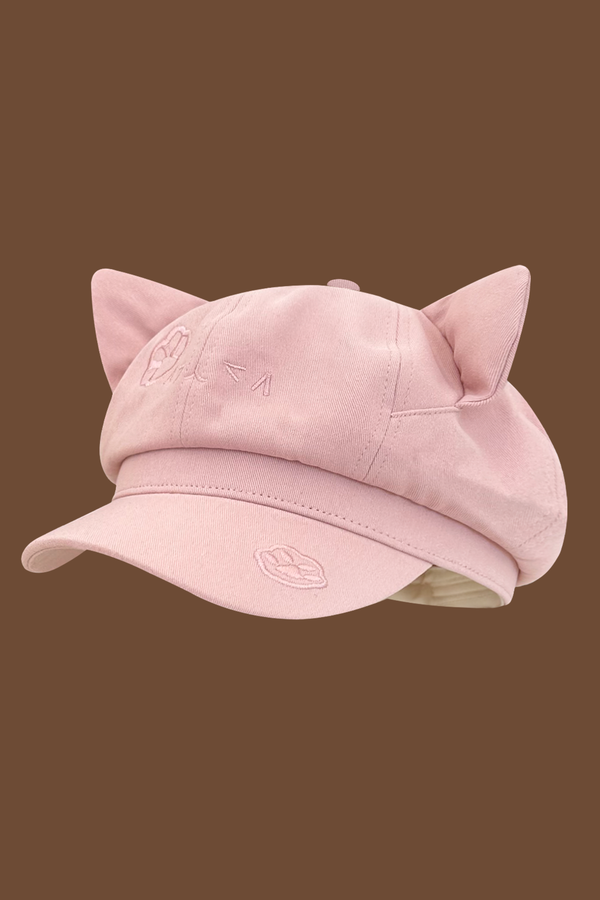 Cartoon Cat Ear Beret