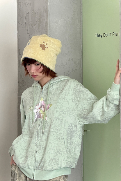 Ollie Frog Hooded Jacket