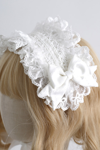 White Antique Lolita Accessories