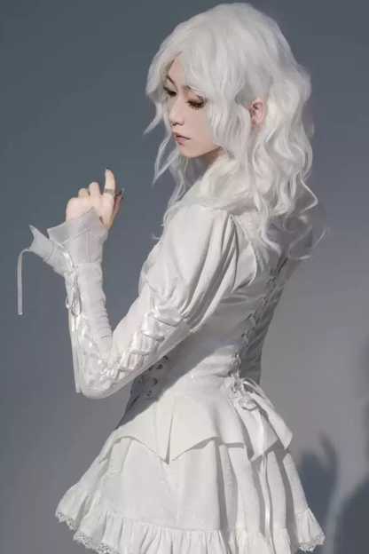 【12月20日予約締切】Camillaスパイダーウェブバットゴシックダークドレスベスト