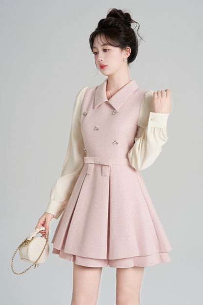 フレンチスイートスタイルリトルジュエルドレス