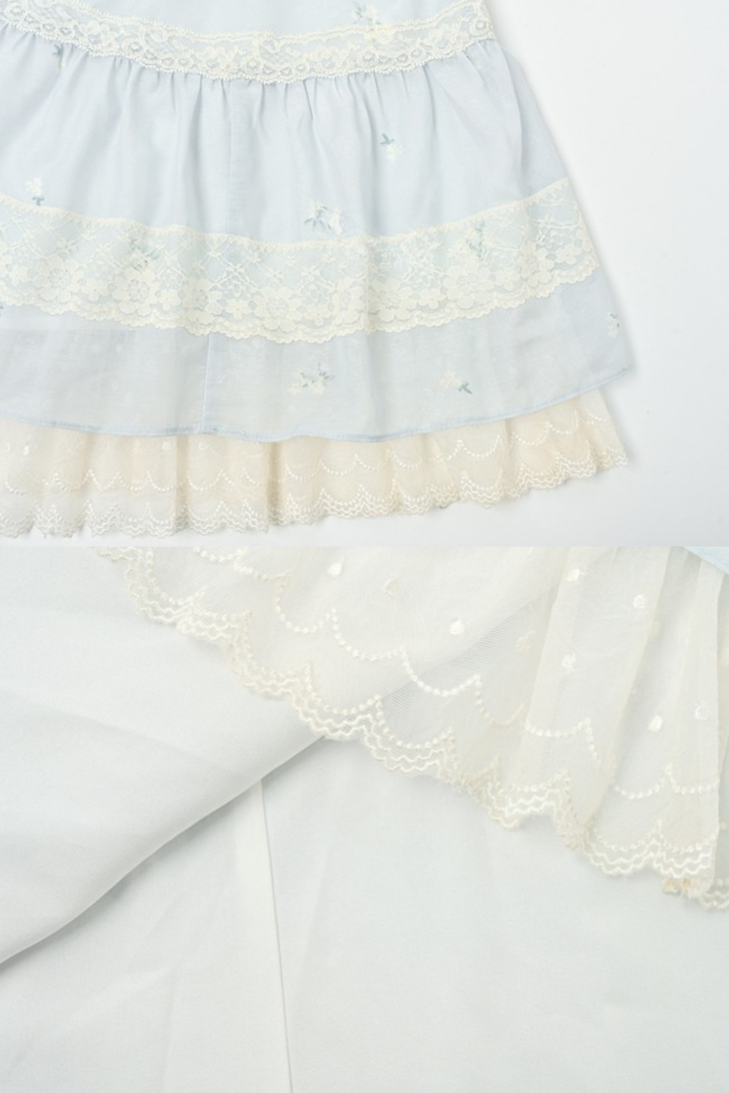 スイートガーリーライトパフスリーブワンピース