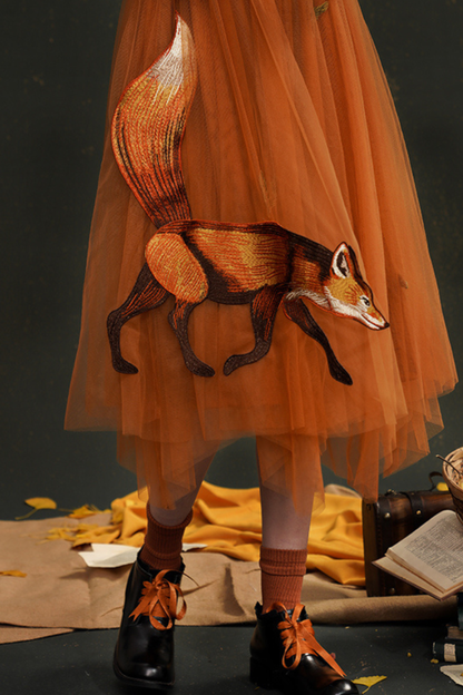 スイングガーゼチュチュスカートサスペンダースカート