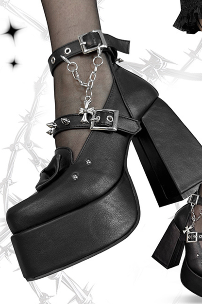 パンクスタイルサブカルチャーヒール