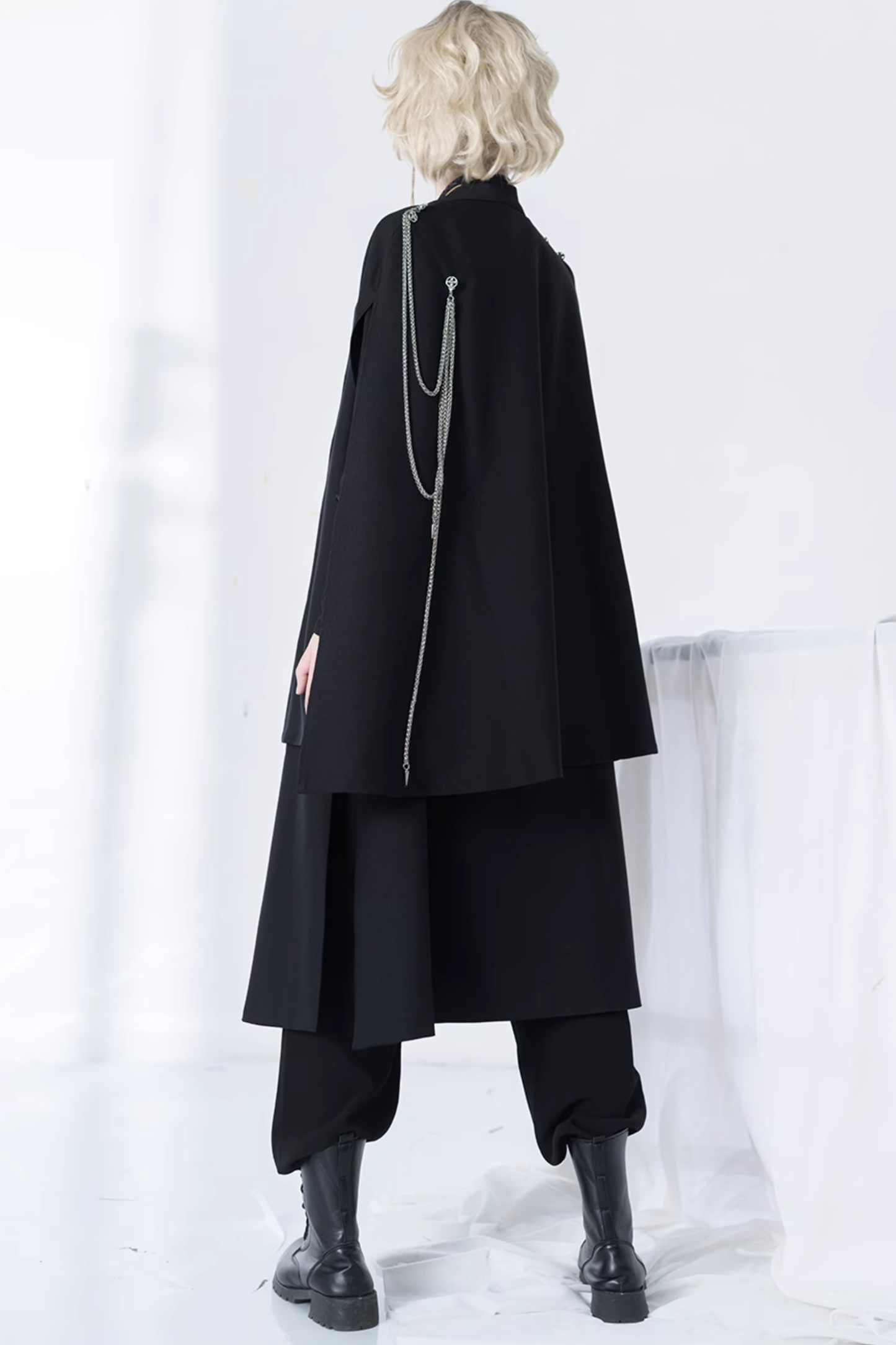 レトロ皇子ハンサムロングショール