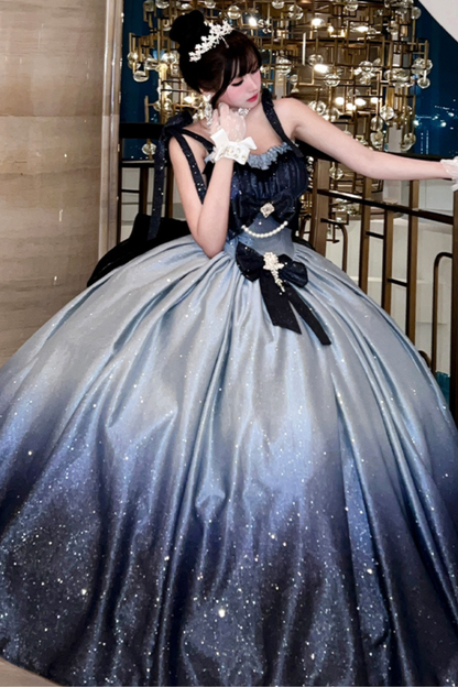 [Reservations] Dark Mode Gradation Lolita Dress