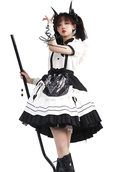 English Maid Lolita Dress Set-Up