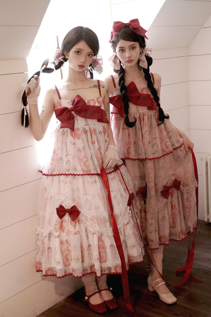 ストロベリーボックスロリータキャミソールドレス