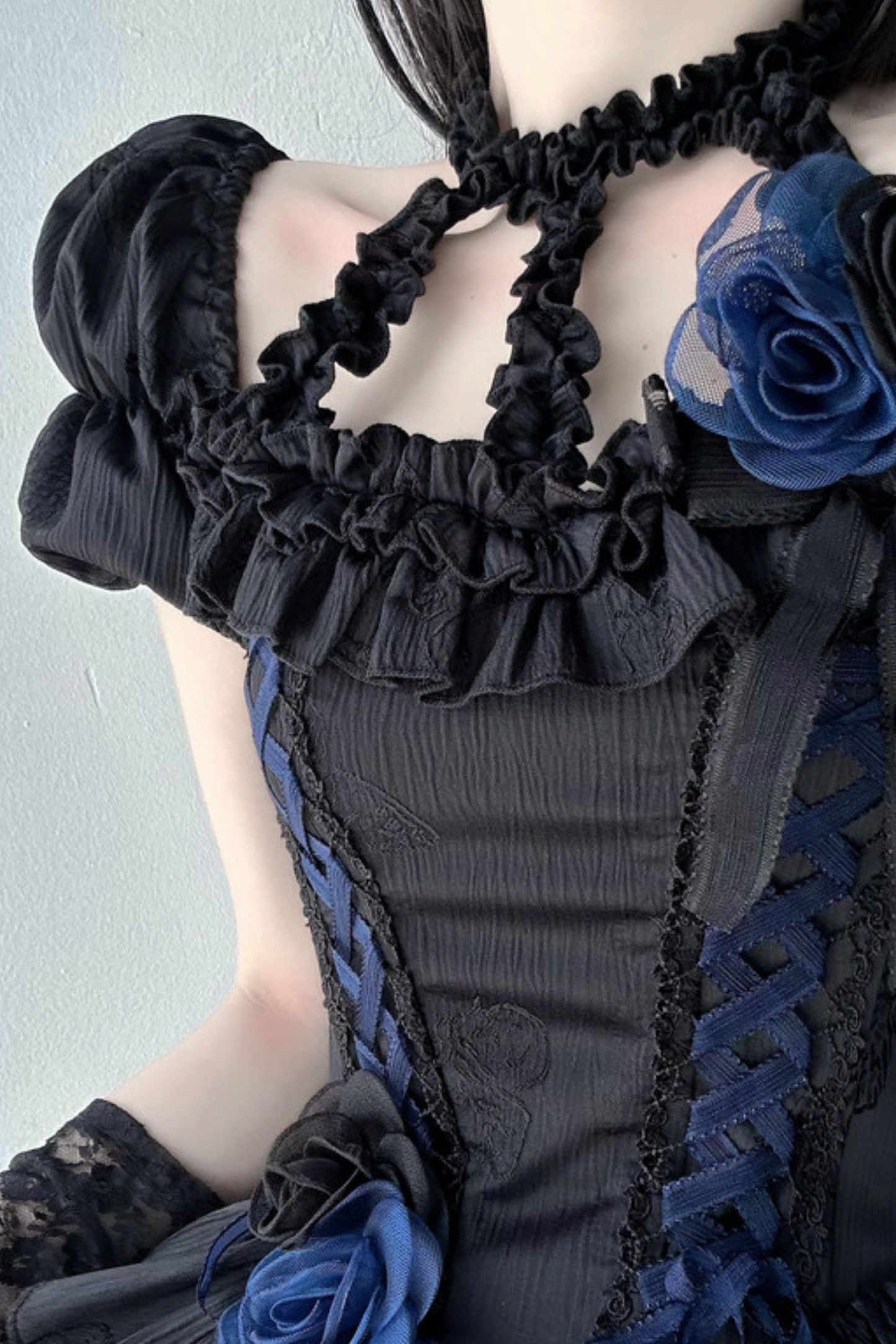 [Pre-order product] Generation Lace-up Chic Dress