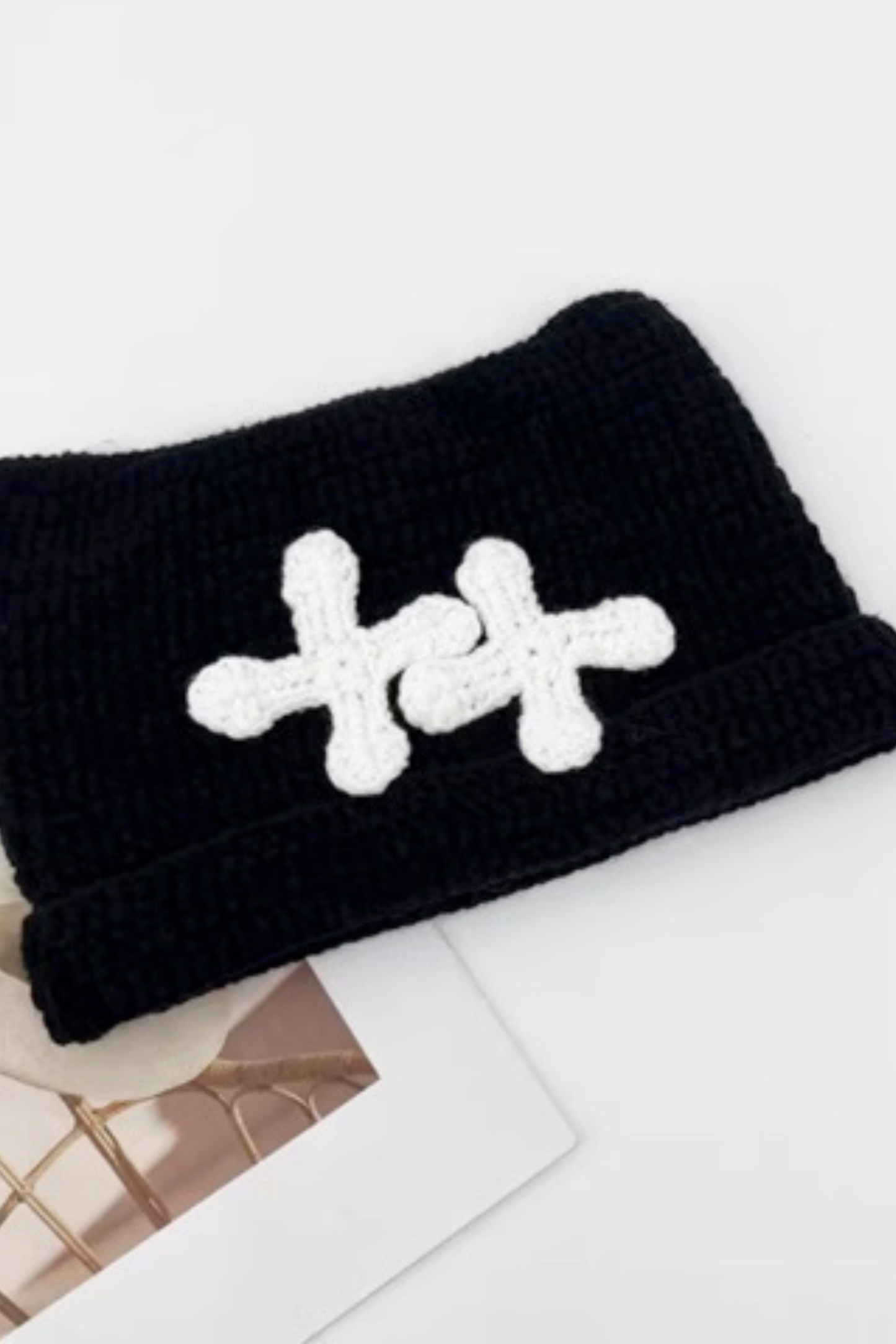 Black Cat Ear Knit Sweater