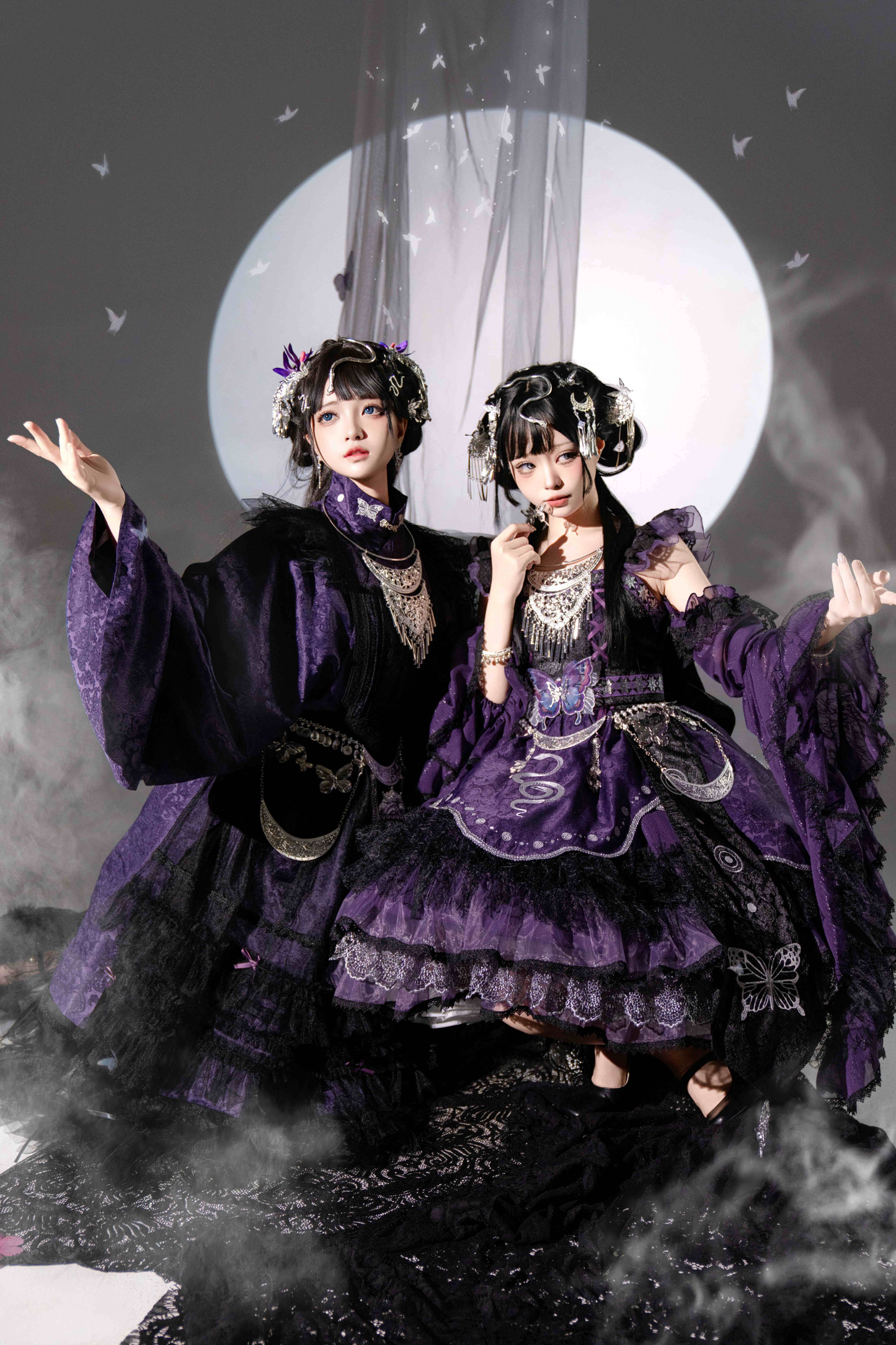 Exotic Style Chinese Lolita Dress Set