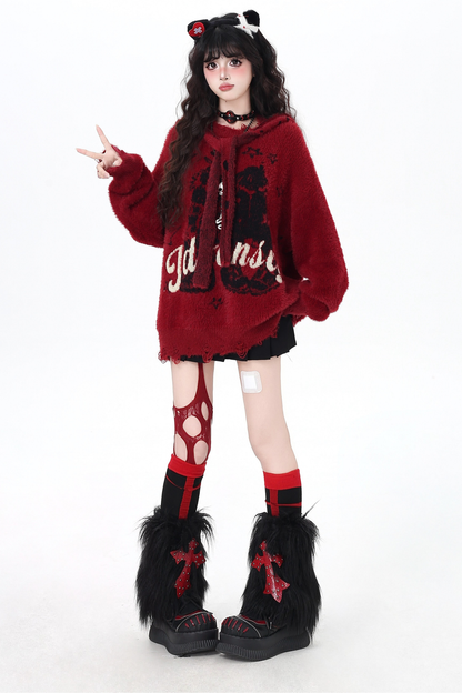 アメリカンイミテーションミンクファーセーター