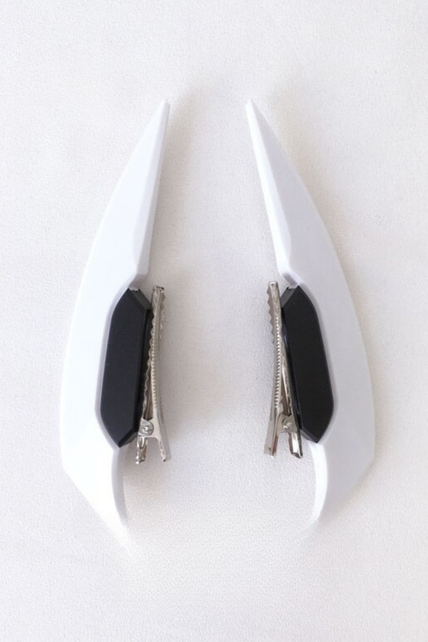 サイバーパンクマルチカラーヘアクリップ