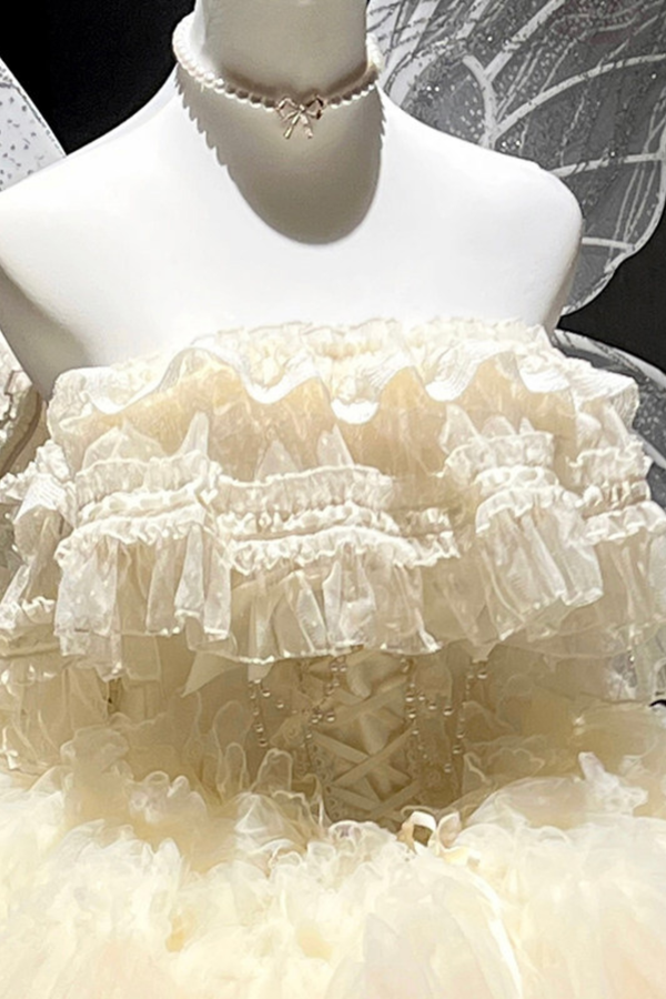 [Pre-order Deadline: March 31] Eternal Ruffled Skirt + Tail + Veil + Shawl + Sleeves