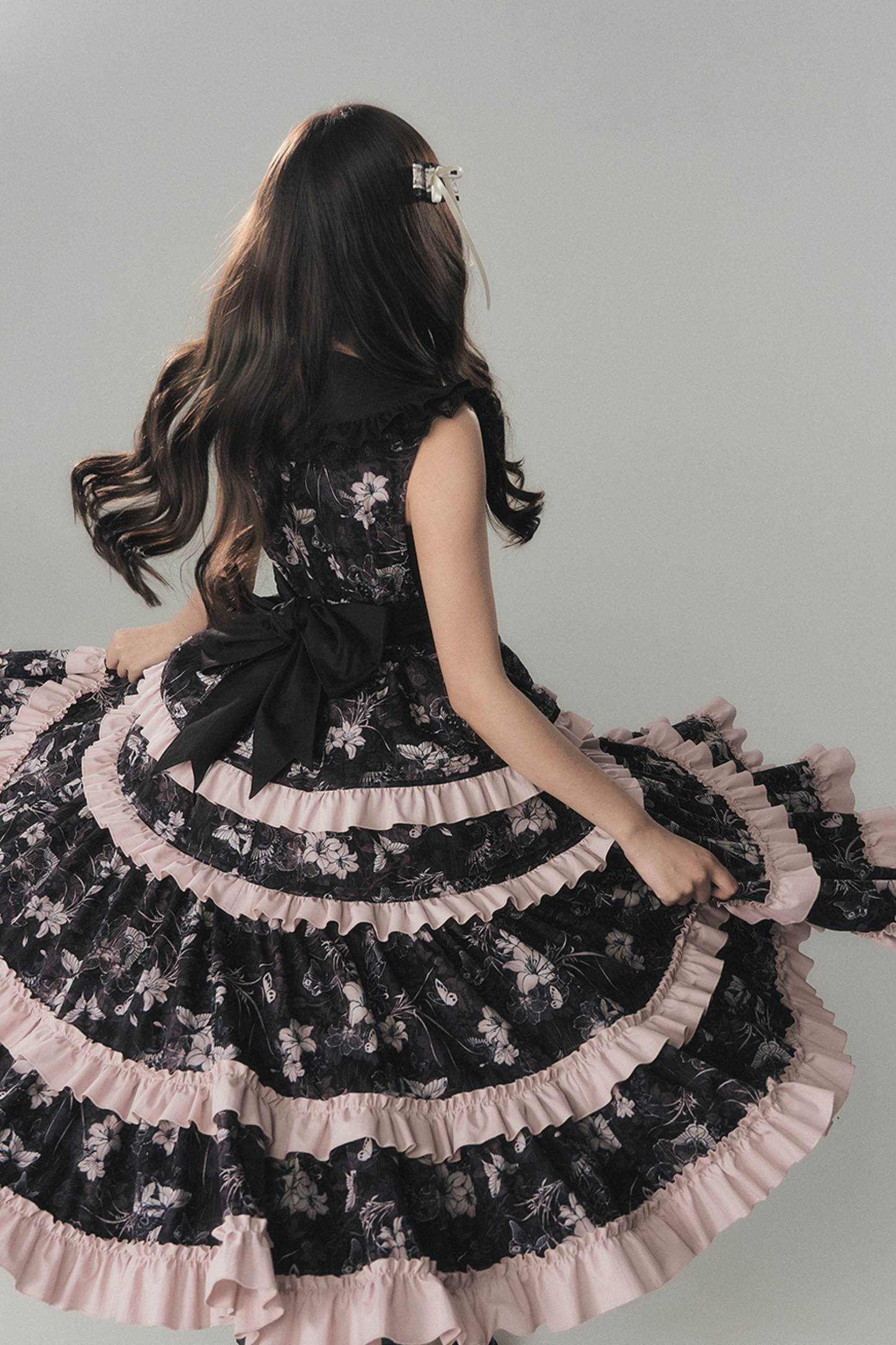 ラブリーロリータベストドレス+トップス+ベルト